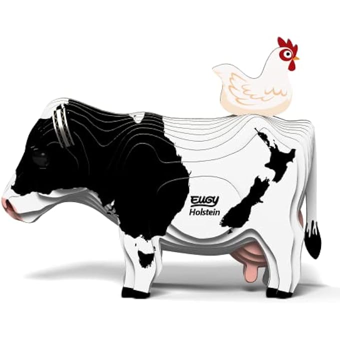 079 HOLSTEIN ECO-FRIENDLY 3D PAPER PUZZLE - Image 2
